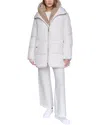 Halston Down Jacket In White