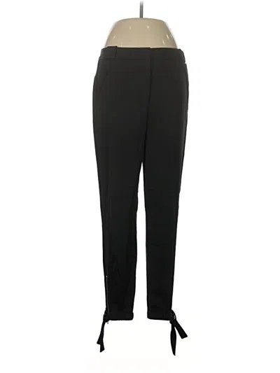 Pre-owned Halston Dress Pants In Black