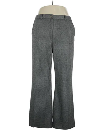 Pre-owned Halston Dress Pants In Gray