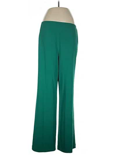 Pre-owned Halston Dress Pants In Green