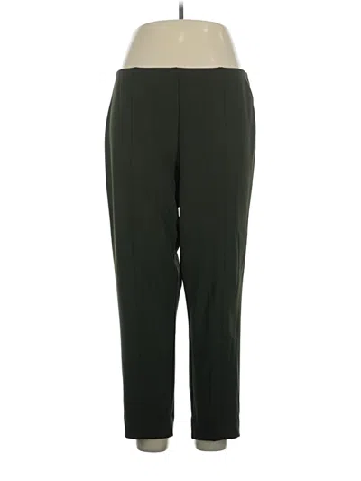 Pre-owned Halston Dress Pants In Green