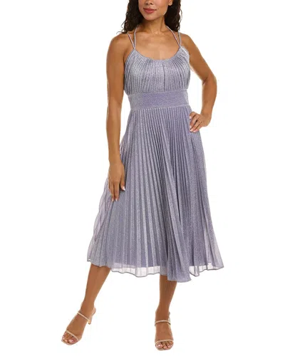 Halston Evelia Dress In Purple