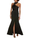 Halston Jayla Gown In Black