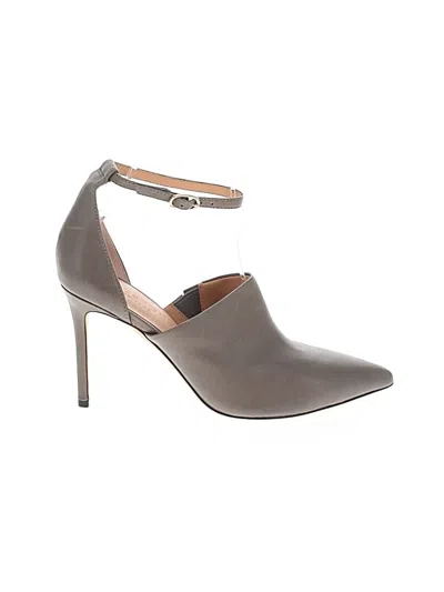 Pre-owned Halston Heels In Gray