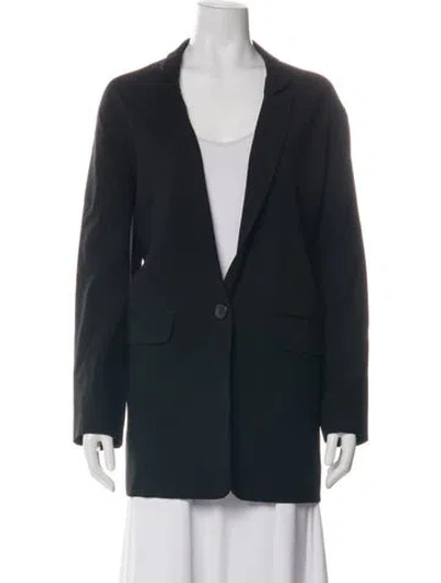 Pre-owned Halston Heritage Blazer In Black