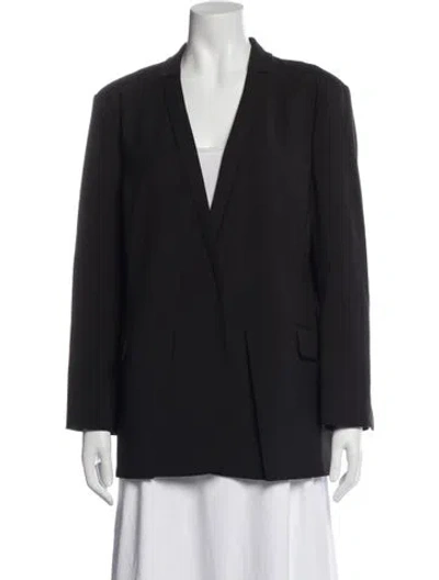 Pre-owned Halston Heritage Blazer In Black