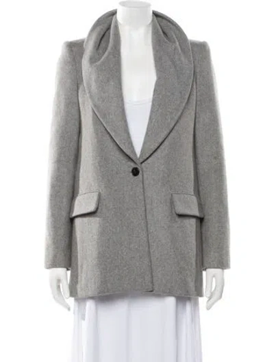 Pre-owned Halston Heritage Blazer In Grey