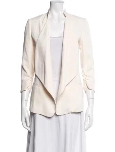 Pre-owned Halston Heritage Blazer In Neutral