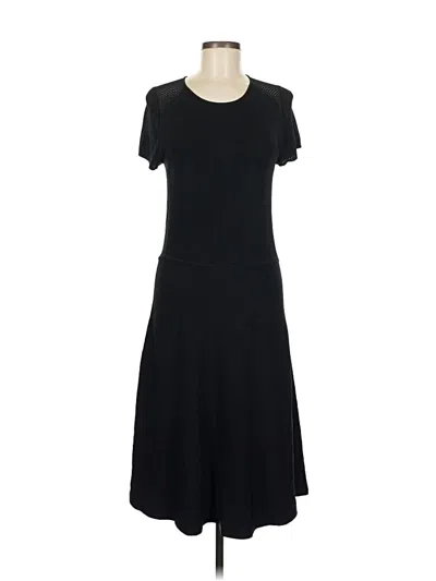 Pre-owned Halston Heritage Casual Dress In Black