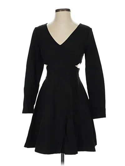 Pre-owned Halston Heritage Casual Dress In Black