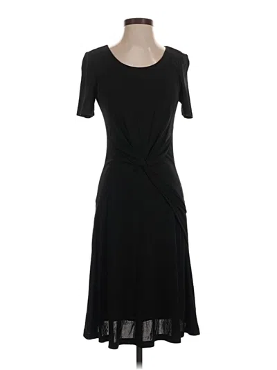 Halston Heritage Casual Dress In Black