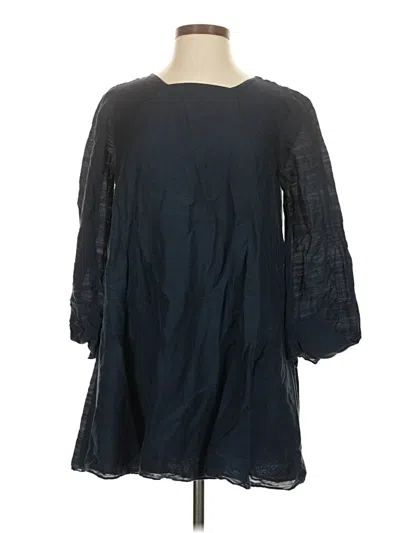 Pre-owned Halston Heritage Casual Dress In Blue
