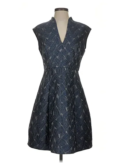 Pre-owned Halston Heritage Casual Dress In Blue