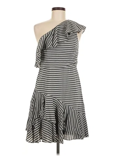 Pre-owned Halston Heritage Casual Dress In Gray