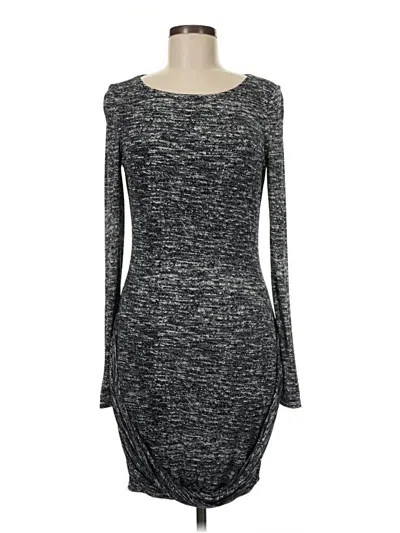 Pre-owned Halston Heritage Casual Dress In Gray