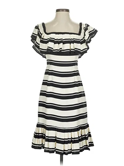 Pre-owned Halston Heritage Casual Dress In Ivory