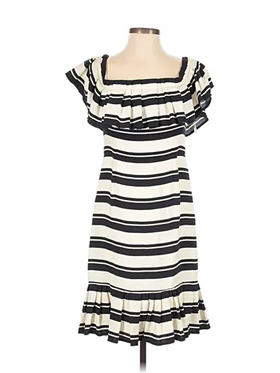 Pre-owned Halston Heritage Casual Dress In Ivory