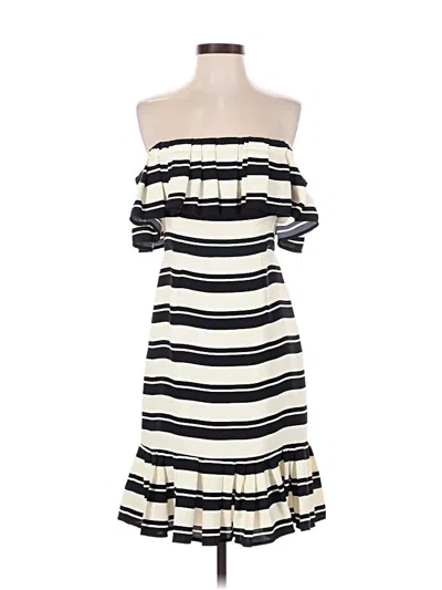 Pre-owned Halston Heritage Casual Dress In Ivory