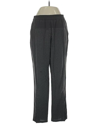 Pre-owned Halston Heritage Casual Pants In Gray
