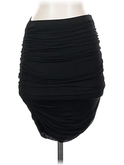 Pre-owned Halston Heritage Casual Skirt In Black