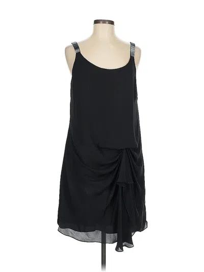 Pre-owned Halston Heritage Cocktail Dress In Black