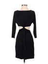 Halston Heritage Cocktail Dress In Black