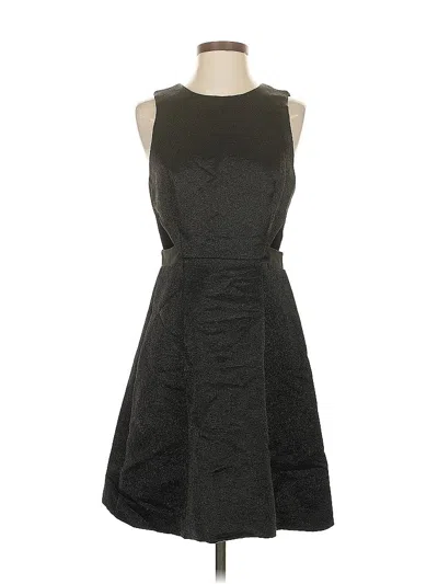 Pre-owned Halston Heritage Cocktail Dress In Black