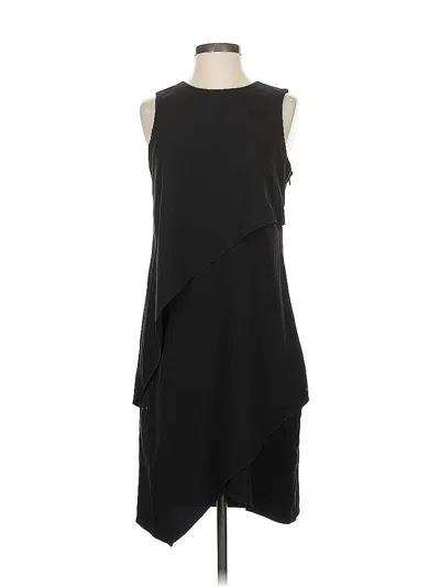 Pre-owned Halston Heritage Cocktail Dress In Black