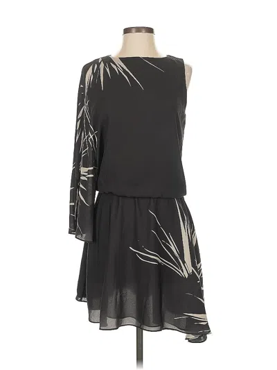 Pre-owned Halston Heritage Cocktail Dress In Black