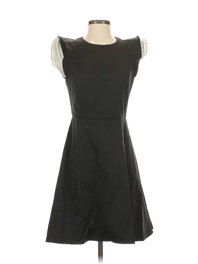 Pre-owned Halston Heritage Cocktail Dress In Black
