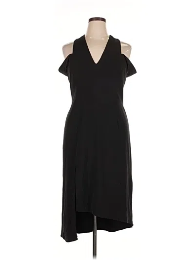 Pre-owned Halston Heritage Cocktail Dress In Black