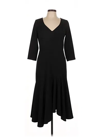 Pre-owned Halston Heritage Cocktail Dress In Black