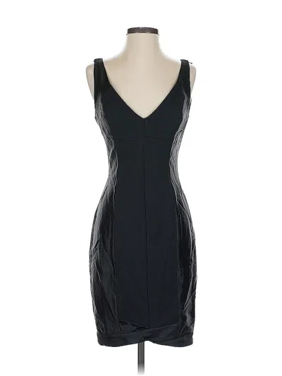 Pre-owned Halston Heritage Cocktail Dress In Black