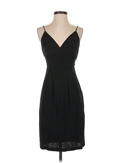 Pre-owned Halston Heritage Cocktail Dress In Black
