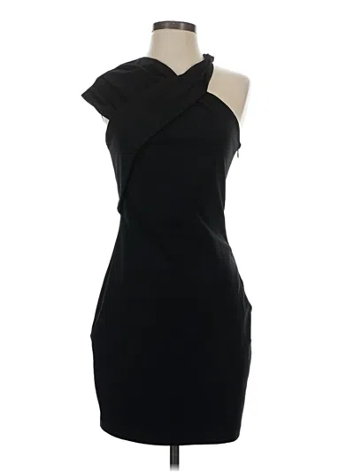 Pre-owned Halston Heritage Cocktail Dress In Black
