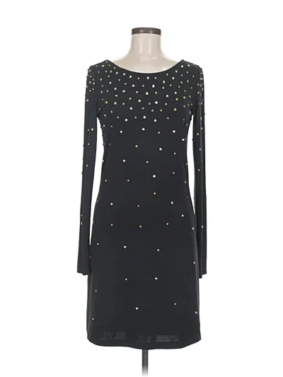 Pre-owned Halston Heritage Cocktail Dress In Black