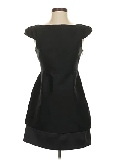 Pre-owned Halston Heritage Cocktail Dress In Black