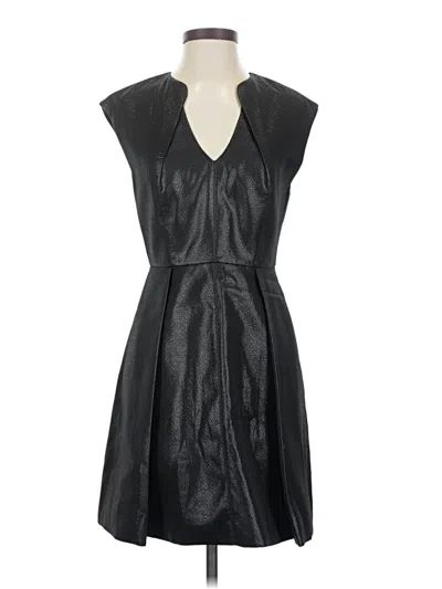 Pre-owned Halston Heritage Cocktail Dress In Black