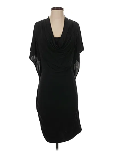 Pre-owned Halston Heritage Cocktail Dress In Black