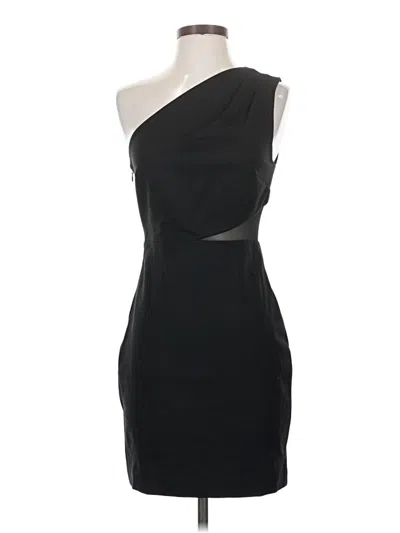 Pre-owned Halston Heritage Cocktail Dress In Black