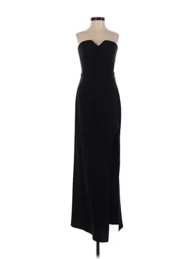 Pre-owned Halston Heritage Cocktail Dress In Black