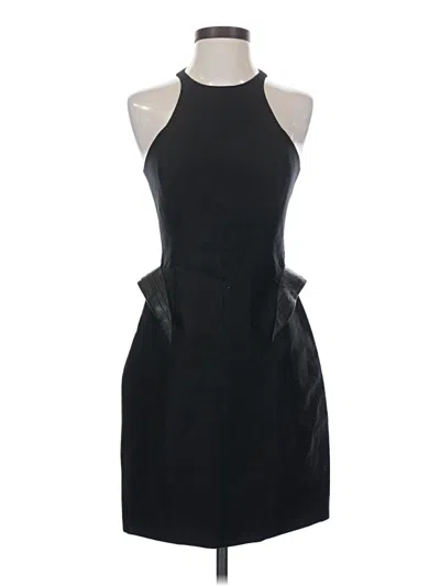 Pre-owned Halston Heritage Cocktail Dress In Black