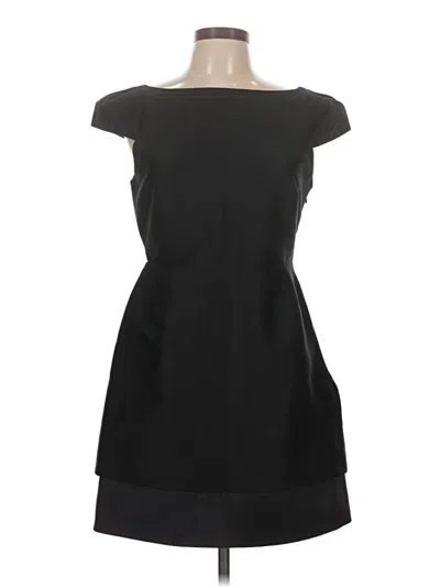 Pre-owned Halston Heritage Cocktail Dress In Black