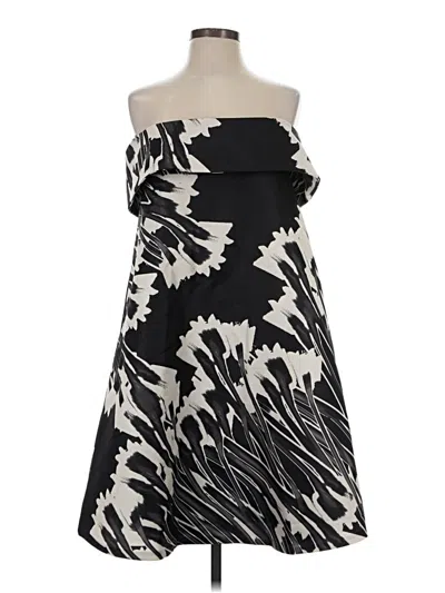 Pre-owned Halston Heritage Cocktail Dress In Black