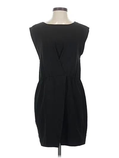 Pre-owned Halston Heritage Cocktail Dress In Black