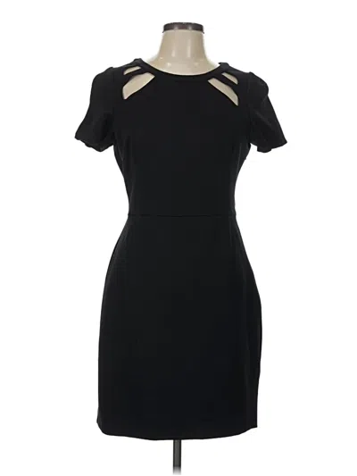 Pre-owned Halston Heritage Cocktail Dress In Black