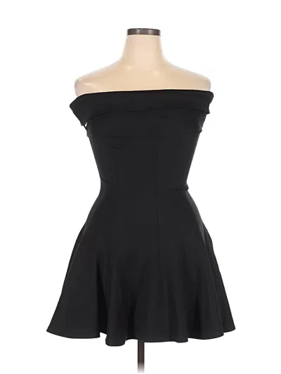 Pre-owned Halston Heritage Cocktail Dress In Black