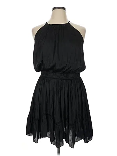 Pre-owned Halston Heritage Cocktail Dress In Black