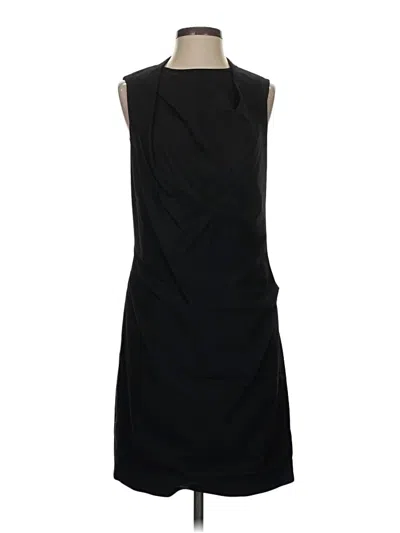 Pre-owned Halston Heritage Cocktail Dress In Black