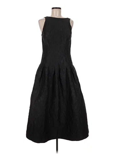 Pre-owned Halston Heritage Cocktail Dress In Black